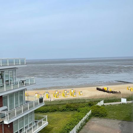 Traumhafte Ferienwohnung - Direkter Meerblick - 50M Zum Strand In Cuxhaven Duhnen In 1A Lage Im Haus Seehuette Exterior photo